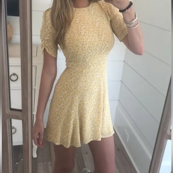 Reformation Lily Grace Mini Dress - Picture 2 of 13